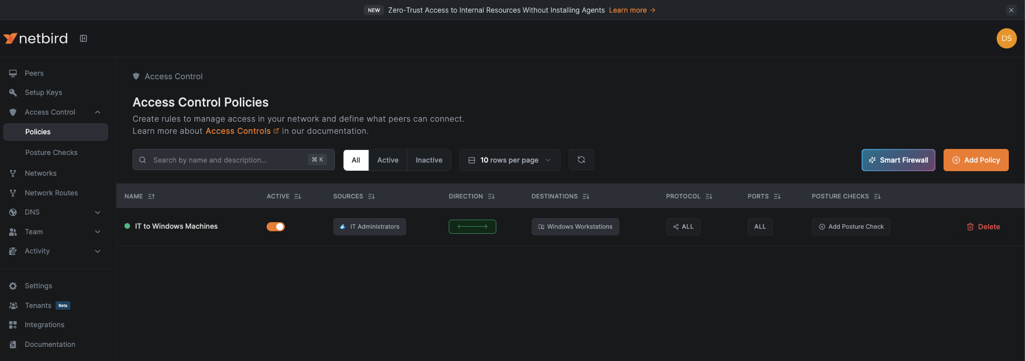 Acronis Windows Integration